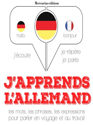 cover image of J'apprends l'allemand